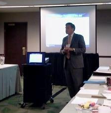 Heman presenting at the 2012 NCHN Leadership Summit